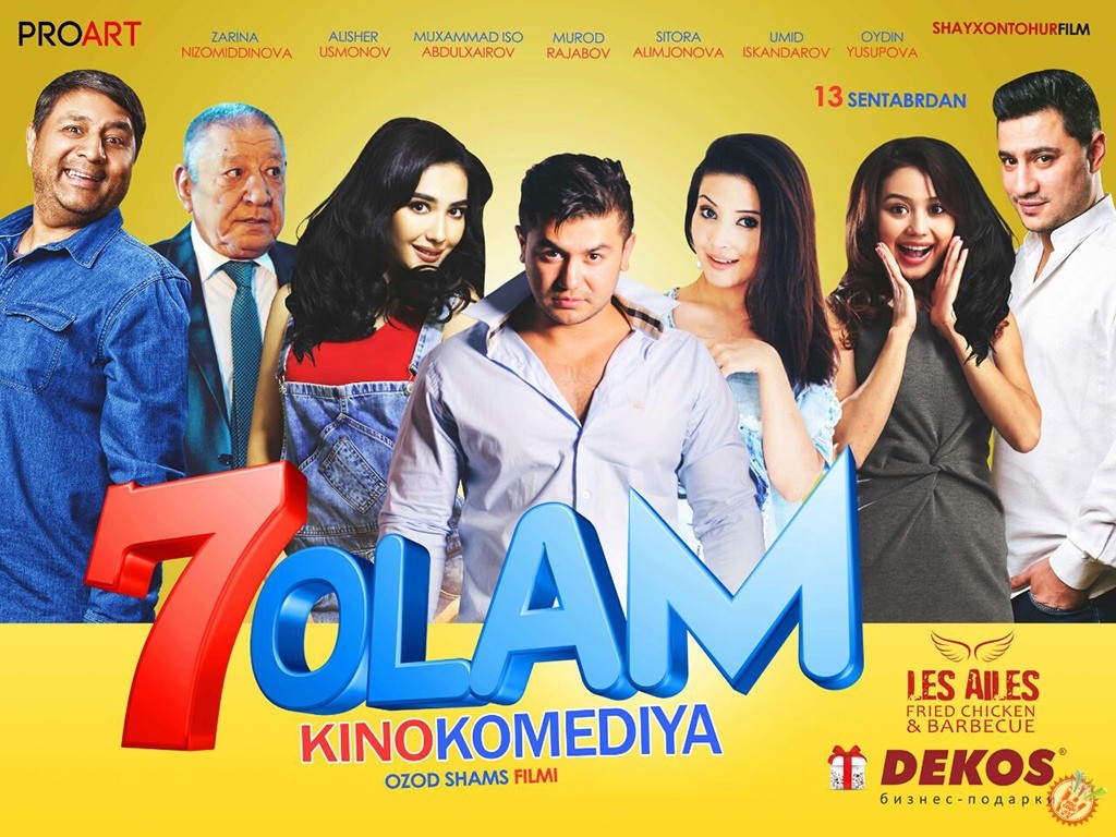 Yetti Olam O'zbek Film 2016 Premyera смотреть онлайн