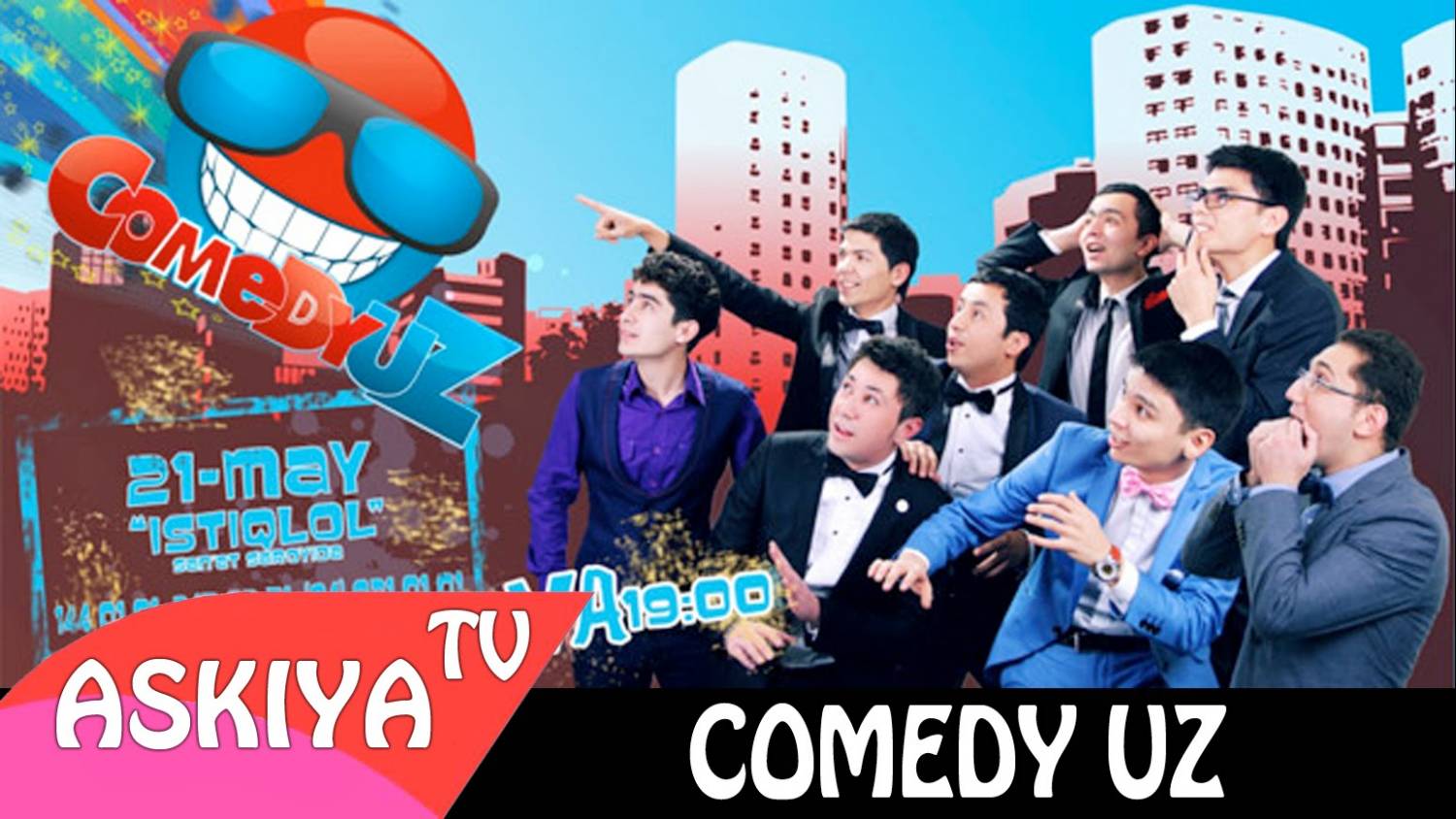 ComedyUz Konsert Istiqlol Sanat Saroyida 2013 смотреть онлайн